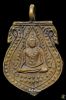 หลวงพ่อวัดเขาตะเครา เพชรบุรี(1)  เหรียญหล่อพิมพ์พระพุทธชินราชหลัง12นักกษัตรเนื้อทองผสม